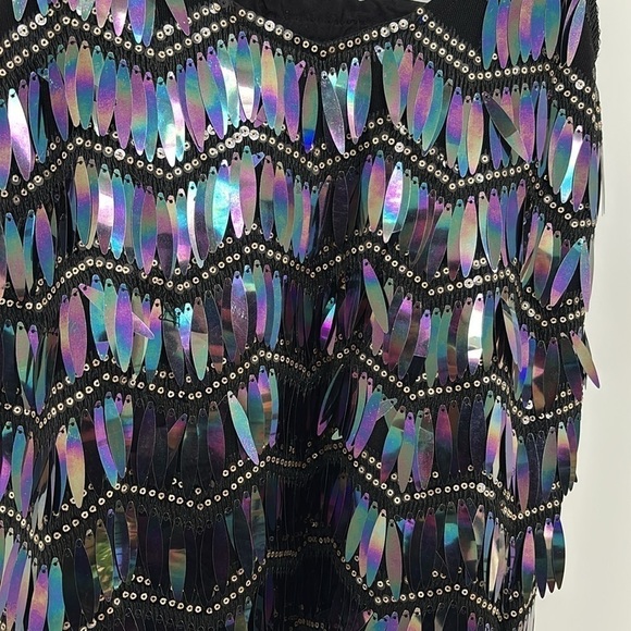 :Price Firm: Anthropologie Porridge Zig-Zag Sequined Cami - Picture 4 of 13